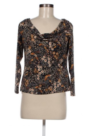 Дамска блуза H&M, Размер L, Цвят Многоцветен, 87% полиестер, 13% еластан, Цена 38,00 лв.