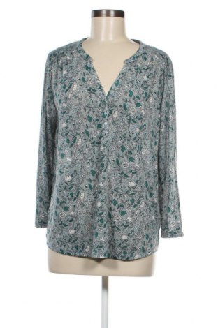 Дамска блуза H&M, Размер L, Цвят Многоцветен, 100% полиестер, Цена 38,00 лв.