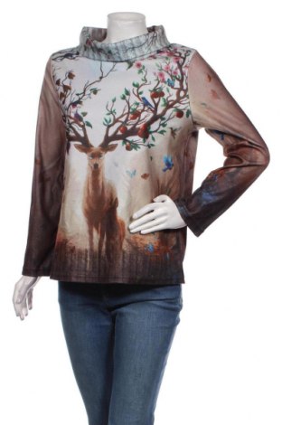 Γυναικεία μπλούζα MissLook, Μέγεθος M, Χρώμα Πολύχρωμο, Τιμή 7,58 €
