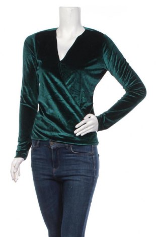 Γυναικεία μπλούζα Nly Trend, Μέγεθος S, Χρώμα Πράσινο, Τιμή 7,58 €