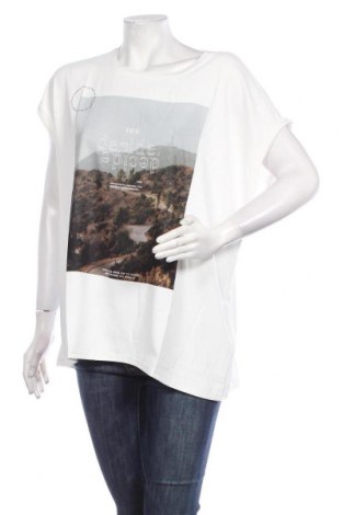 Γυναικεία μπλούζα S.Oliver, Μέγεθος XL, Χρώμα Λευκό, Βισκόζη, Τιμή 17,78 €