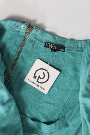 Γυναικεία μπλούζα Sws, Μέγεθος M, Χρώμα Πράσινο, Τιμή 23,51 €