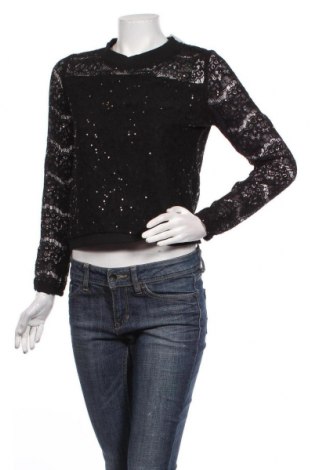 Γυναικεία μπλούζα Wow, Μέγεθος M, Χρώμα Μαύρο, Τιμή 4,11 €
