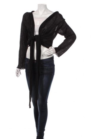 Γυναικεία ζακέτα Fiorella Rubino, Μέγεθος XL, Χρώμα Μαύρο, Τιμή 16,24 €