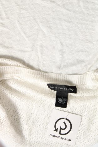 Γυναικεία ζακέτα Joan Vass, Μέγεθος S, Χρώμα Λευκό, Τιμή 46,39 €
