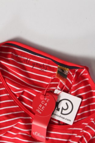 Дамска тениска S.Oliver, Размер XL, Цвят Червен, Цена 12,25 лв.