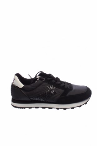Дамски обувки Emporio Armani, Размер 36, Цвят Черен, Текстил, еко кожа, естествен велур, Цена 148,00 лв.