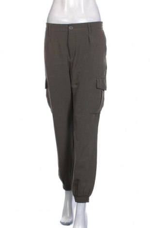 Дамски панталон Janina, Размер XL, Цвят Зелен, 85% полиестер, 11% вискоза, 4% еластан, Цена 41,00 лв.