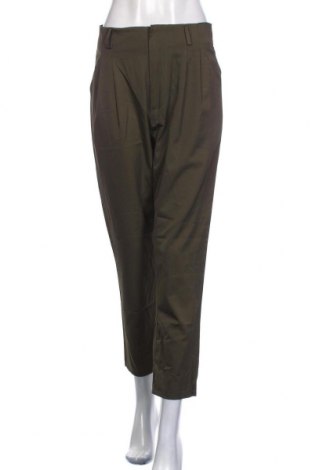Дамски панталон SHEIN, Размер M, Цвят Зелен, Полиестер, Цена 41,00 лв.