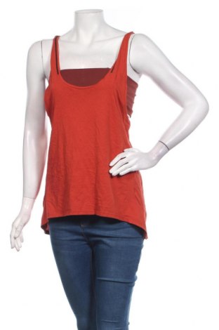 Γυναικείο αμάνικο μπλουζάκι G-Star Raw, Μέγεθος S, Χρώμα Πορτοκαλί, Τιμή 43,59 €