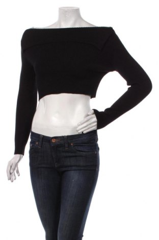 Дамски пуловер, Размер M, Цвят Черен, Цена 3,24 лв.