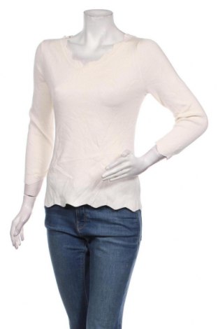 Γυναικείο πουλόβερ Comma,, Μέγεθος M, Χρώμα Εκρού, Τιμή 69,20 €