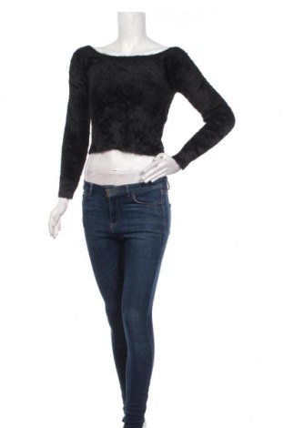 Дамски пуловер H&M Divided, Размер S, Цвят Черен, Цена 3,24 лв.