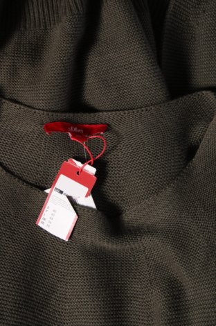 Дамски пуловер S.Oliver, Размер L, Цвят Зелен, Цена 69,50 лв.