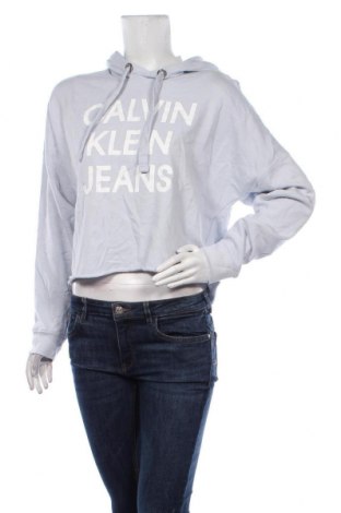 Dámská mikina  Calvin Klein Jeans, Velikost M, Barva Modrá, 60% bavlna, 40% polyester, Cena  957,00 Kč