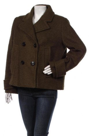 Palton de femei H&M, Mărime L, Culoare Verde, Preț 21,18 Lei