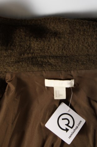 Дамско палто H&M, Размер L, Цвят Зелен, Цена 92,00 лв.