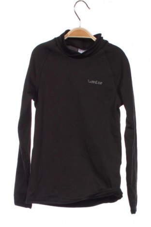 Παιδική μπλούζα αθλητική Wedze, Μέγεθος 4-5y/ 110-116 εκ., Χρώμα Μαύρο, Τιμή 16,08 €