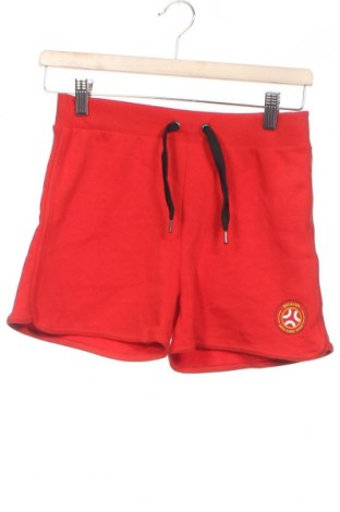 Pantaloni scurți pentru copii, Mărime 9-10y/ 140-146 cm, Culoare Roșu, 60% bumbac, 40% poliester, Preț 105,26 Lei