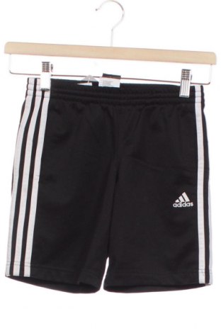 Dětské krátké kalhoty  Adidas, Velikost 7-8y/ 128-134 cm, Barva Černá, Polyester, Cena  446,00 Kč