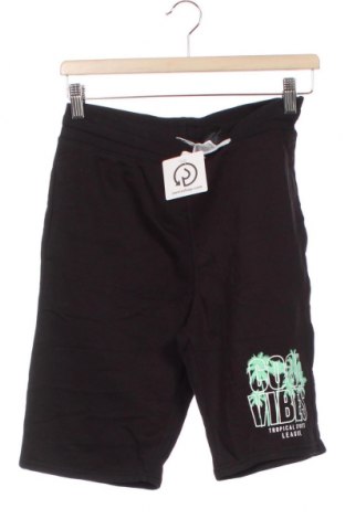 Dětské krátké kalhoty  H&M, Velikost 12-13y/ 158-164 cm, Barva Černá, 80% bavlna, 20% polyester, Cena  335,00 Kč