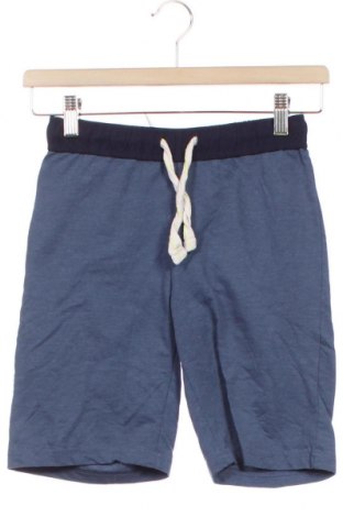 Dětské krátké kalhoty  Hema, Velikost 8-9y/ 134-140 cm, Barva Modrá, 57% bavlna, 38% polyester, 5% elastan, Cena  335,00 Kč