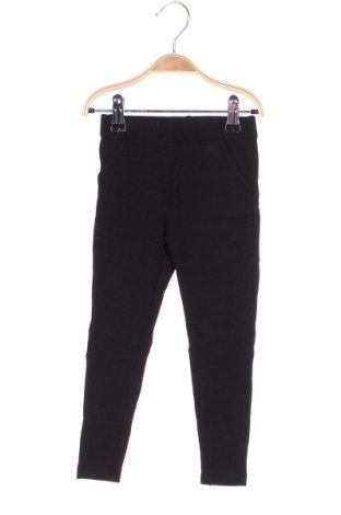 Pantaloni pentru copii, Mărime 18-24m/ 86-98 cm, Culoare Negru, 75% bumbac, 23% poliamidă, 2% elastan, Preț 75,66 Lei