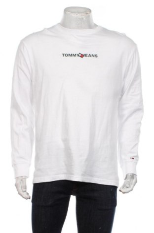 Мъжка блуза Tommy Hilfiger, Размер L, Цвят Бял, Памук, Цена 81,95 лв.