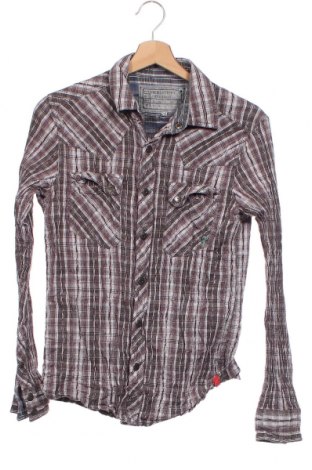 Ανδρικό πουκάμισο Edc By Esprit, Μέγεθος S, Χρώμα Καφέ, Τιμή 1,65 €