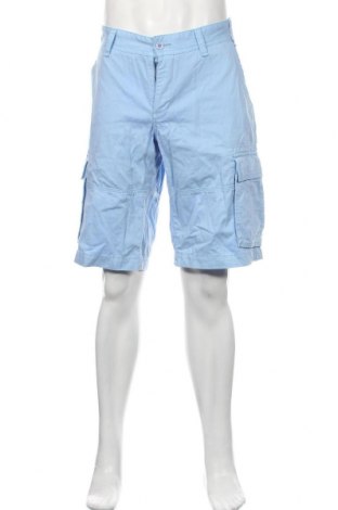 Pantaloni scurți de bărbați Manguun, Mărime L, Culoare Albastru, Bumbac, Preț 92,11 Lei