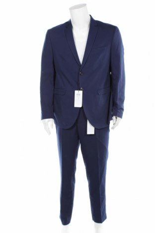 Pánský oblek  Premium By Jack & Jones, Velikost XL, Barva Modrá, 78% polyester, 17% viskóza, 5% elastan, Cena  1 614,00 Kč