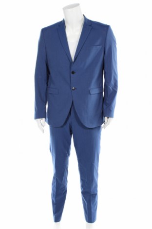 Męski garnitur Selected Homme, Rozmiar XL, Kolor Niebieski, 65% poliester, 33% wiskoza, 2% elastyna, Cena 459,31 zł