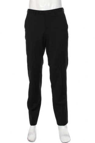 Pantaloni de bărbați Hugo Boss, Mărime M, Culoare Negru, 51% viscoză, 49% acetat, Preț 529,61 Lei
