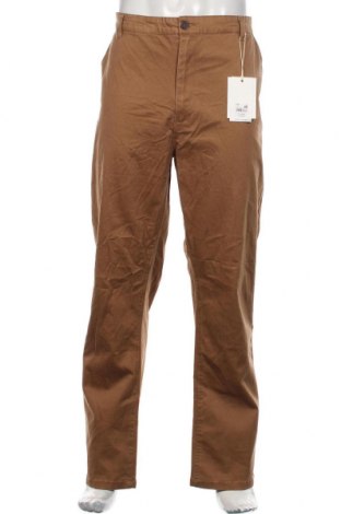 Pantaloni de bărbați Rivers, Mărime XXL, Culoare Maro, 98% bumbac, 2% elastan, Preț 210,53 Lei