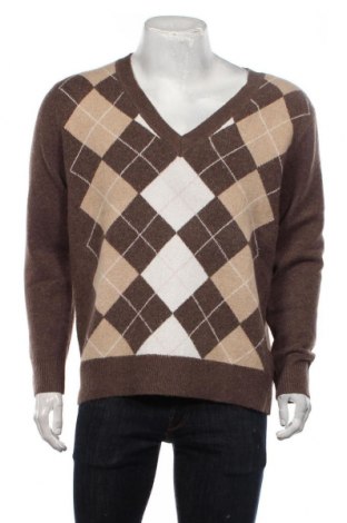 Мъжки пуловер Review, Размер S, Цвят Кафяв, Цена 7,12 лв.