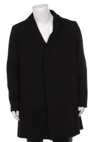 Pánský kabát  Selected Homme, Velikost XL, Barva Černá, 60% vlna, 35% polyester, 5% jiné tkaniva , Cena  2 941,00 Kč