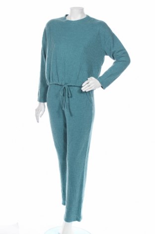 Pijama, Mărime S, Culoare Albastru, Poliester, viscoză, elastan, Preț 157,89 Lei