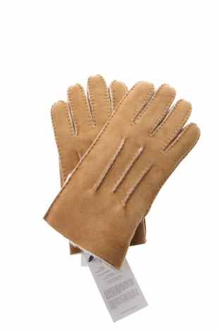 Ръкавици UGG Australia, Цвят Бежов, Цена 149,40 лв.