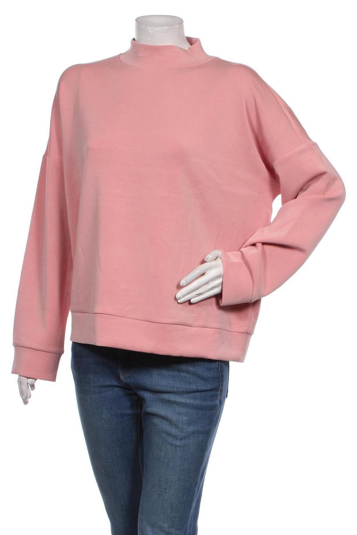 Γυναικεία μπλούζα Comma,, Μέγεθος XL, Χρώμα Ρόζ , 48% μοντάλ, 48% πολυεστέρας, 4% ελαστάνη, Τιμή 20,24 €