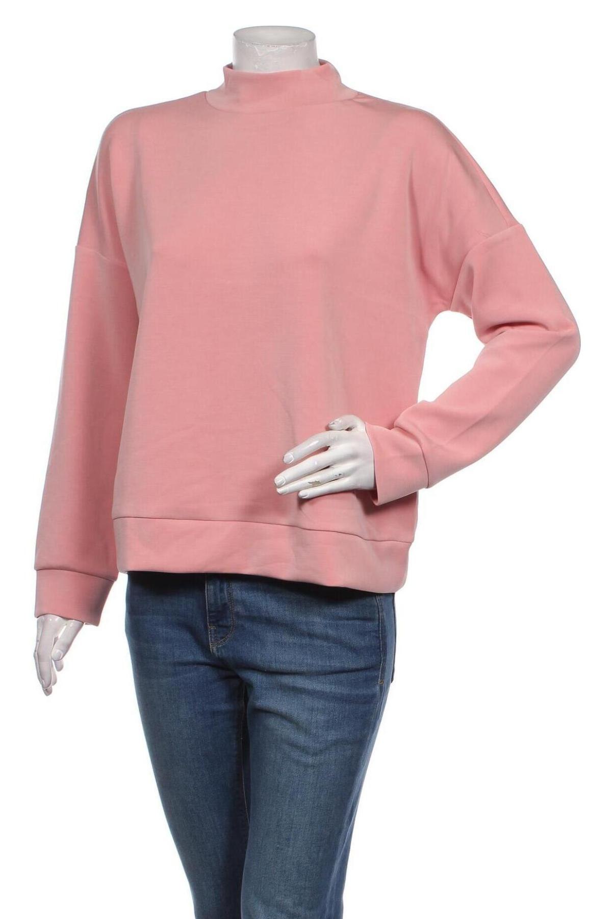 Γυναικεία μπλούζα Comma,, Μέγεθος M, Χρώμα Ρόζ , 48% μοντάλ, 48% πολυεστέρας, 4% ελαστάνη, Τιμή 20,24 €