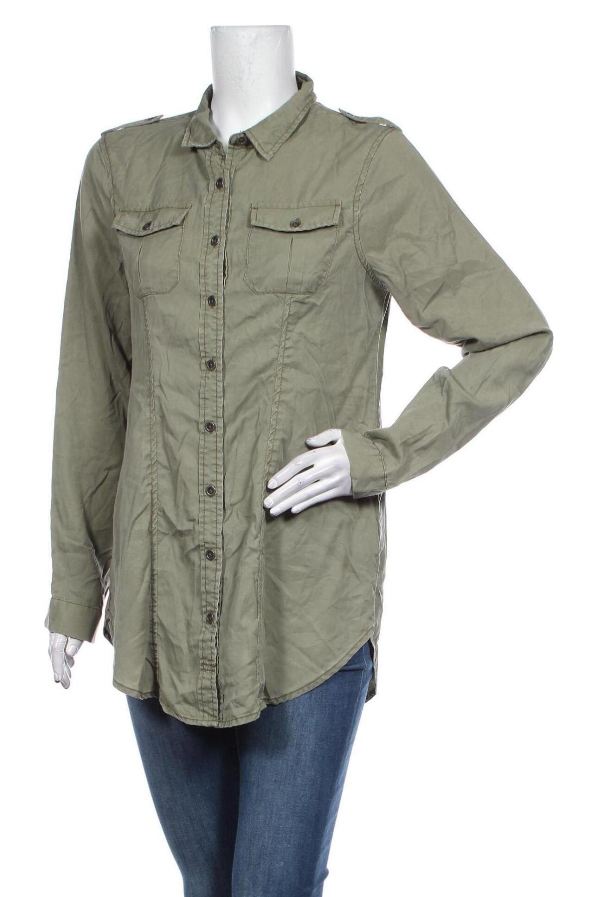 Γυναικείο πουκάμισο Blind Date, Μέγεθος M, Χρώμα Πράσινο, Τιμή 21,65 €