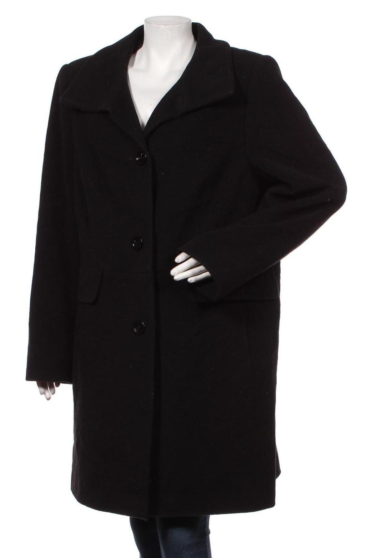 Γυναικείο παλτό Gil Bret, Μέγεθος XL, Χρώμα Μαύρο, Τιμή 7,13 €