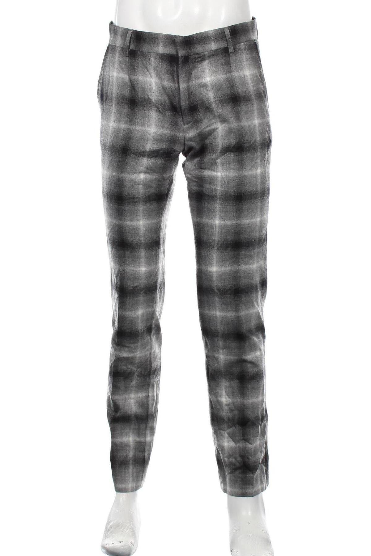 Pantaloni de bărbați H&M, Mărime M, Culoare Gri, Preț 148,03 Lei