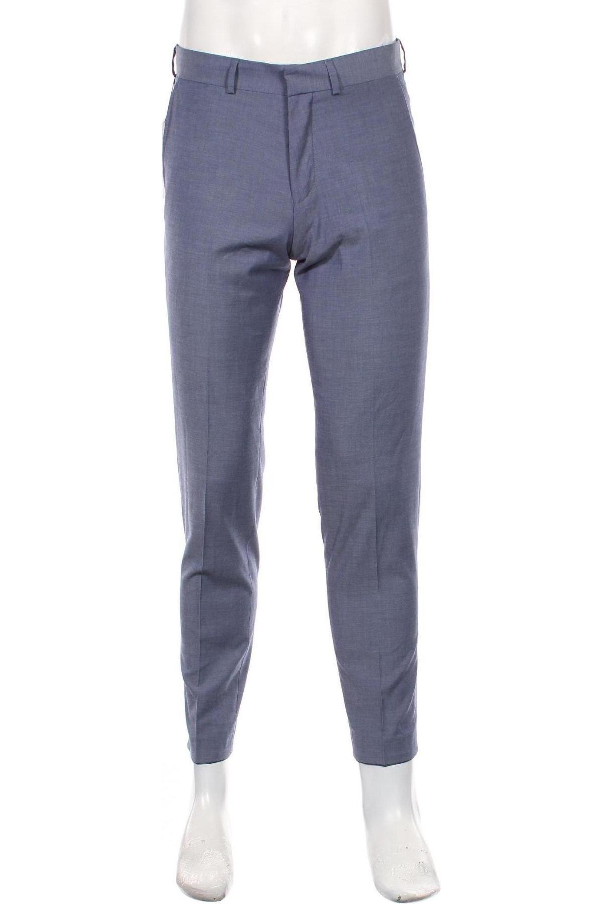 Pantaloni de bărbați S.Oliver Black Label, Mărime M, Culoare Albastru, Preț 588,82 Lei
