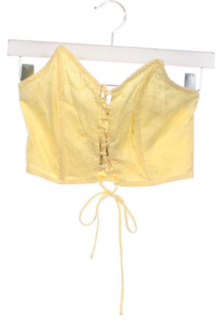 Γυναικεία μπλούζα ASYOU, Μέγεθος XS, Χρώμα Κίτρινο, Τιμή 3,14 €