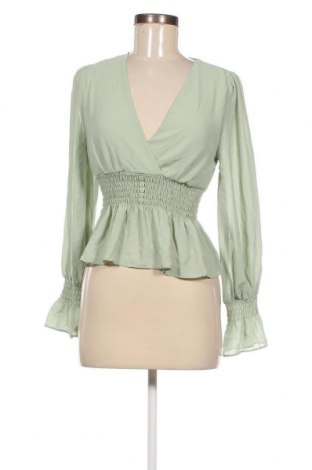 Γυναικεία μπλούζα Amisu, Μέγεθος S, Χρώμα Πράσινο, Τιμή 2,47 €