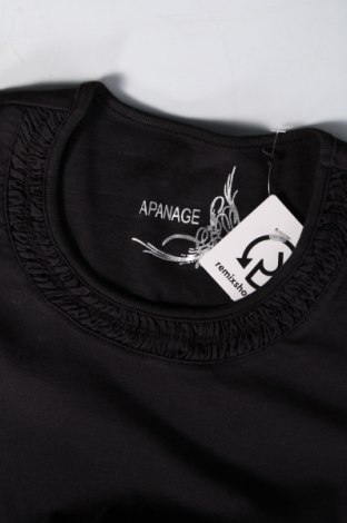 Γυναικεία μπλούζα Apanage, Μέγεθος M, Χρώμα Μαύρο, Τιμή 1,84 €