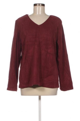 Γυναικεία μπλούζα Basic Editions, Μέγεθος L, Χρώμα Κόκκινο, Τιμή 3,64 €