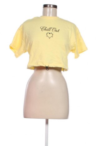 Γυναικεία μπλούζα Bershka, Μέγεθος S, Χρώμα Κίτρινο, Τιμή 5,88 €