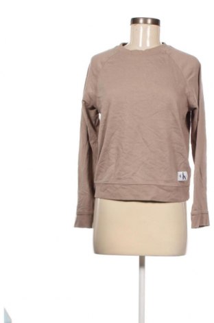 Дамска блуза Calvin Klein Jeans, Размер M, Цвят Кафяв, Цена 33,00 лв.